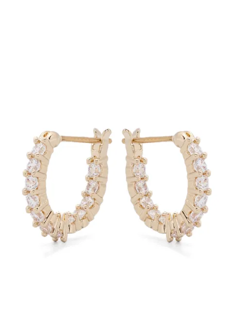 Swarovski Matrix Vittore hoop earrings Gold 5733398