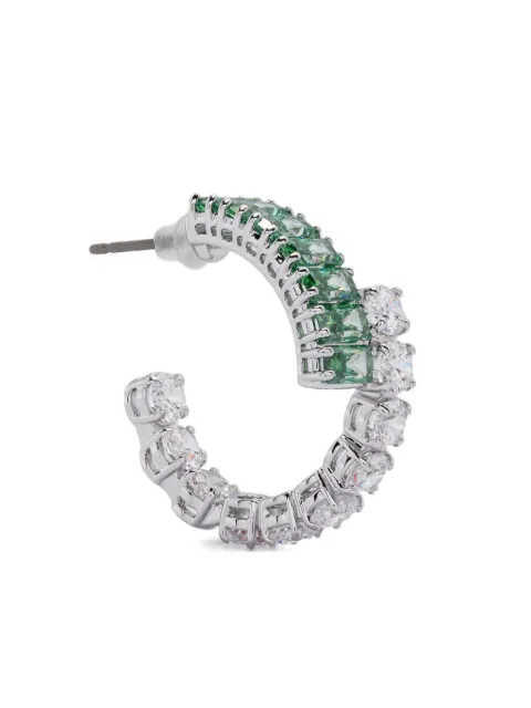 Swarovski Matrix hoop earrings Silver 5732264
