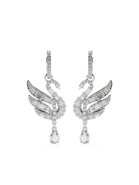 Swarovski Swan crystal earrings Silver 5723388