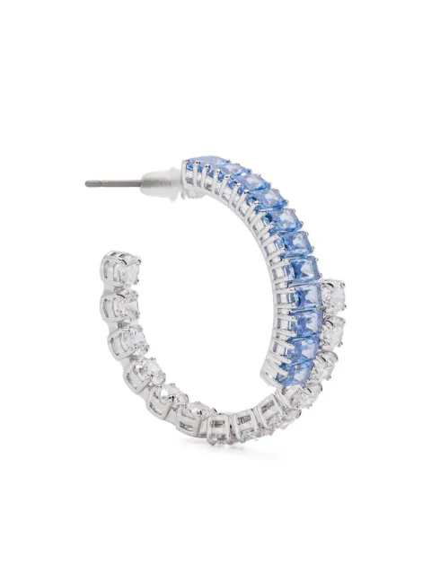 Swarovski Matrix hoop earrings Silver 5722459