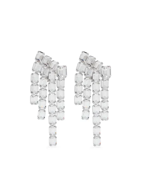 Swarovski Millenia rectangular clip earrings White 5705796