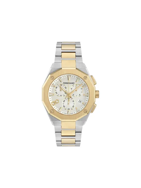 Ferragamo Versilia 42mm Gold SFT600225