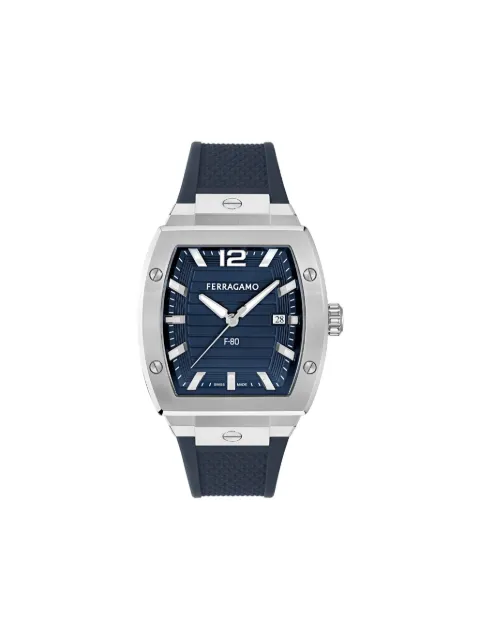 Ferragamo F-80 42mm watch Silver SFT800125