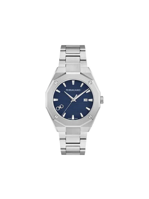 Ferragamo Versilia 40mm Silver SF4T00425
