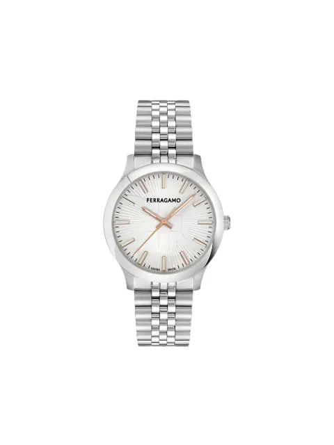 Ferragamo Duo 40mm White SFTV00125