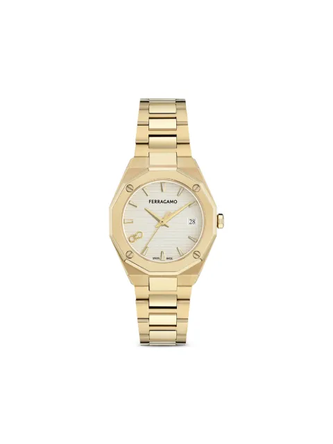 Ferragamo Edge 3H 34mm watch Gold SF3T00225