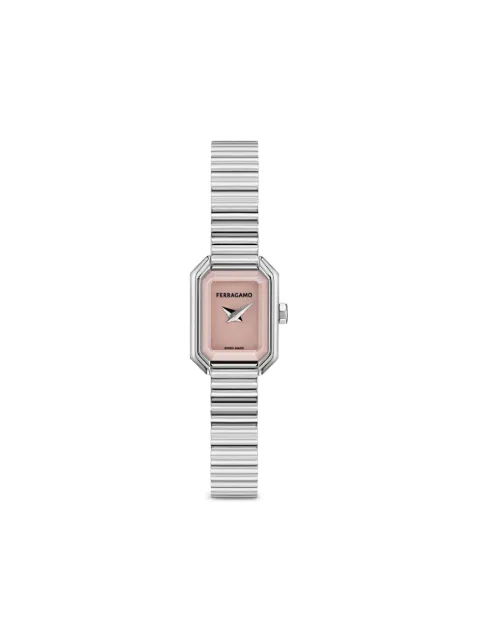 Ferragamo Crystal Tank Petite 20mm watch Silver SFTI00325