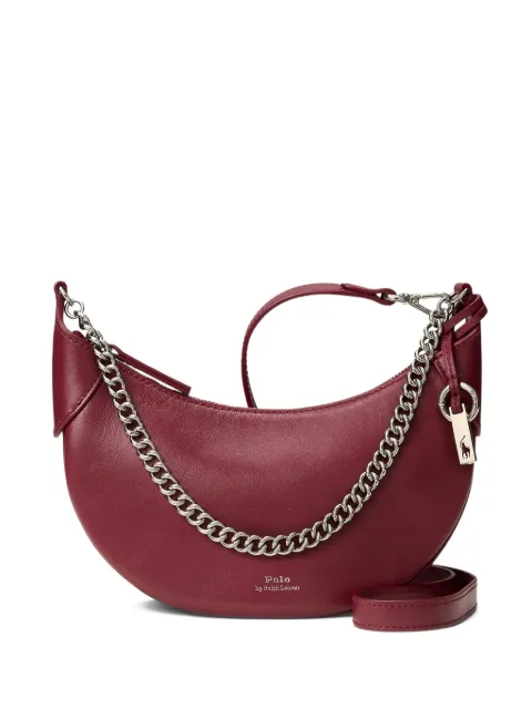 Polo Ralph Lauren mini Polo ID chain shoulder bag Red 428977210003
