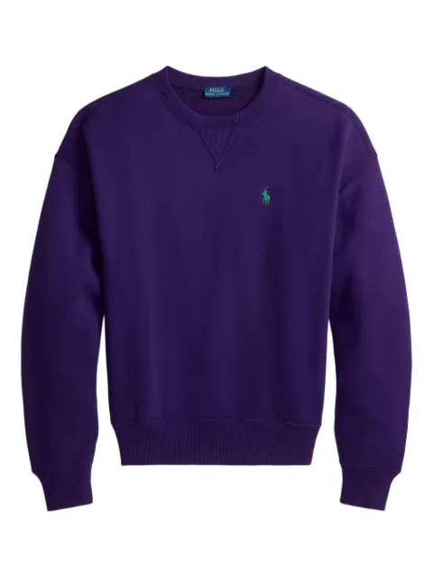 Polo Ralph Lauren crew-neck fleece sweatshirt Purple 211978306001