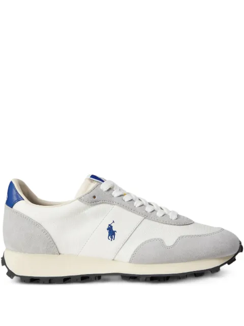 Polo Ralph Lauren embroidered-logo sneakers Grey 804P01366001