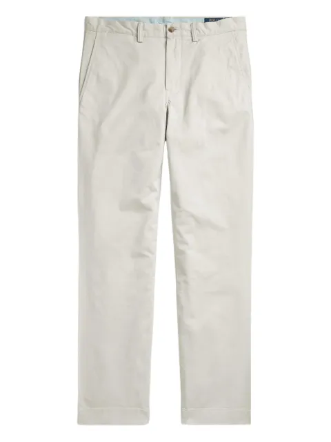 Polo Ralph Lauren flat-front twill trousers Neutrals 710687424001