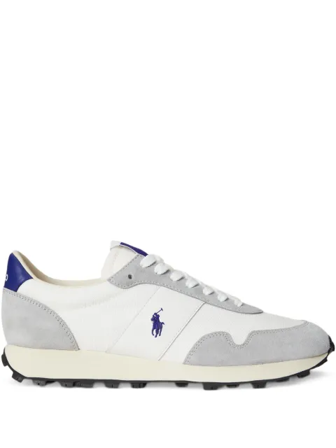 Polo Ralph Lauren PRL Trail 125 suede mesh sneakers Grey 809973736001