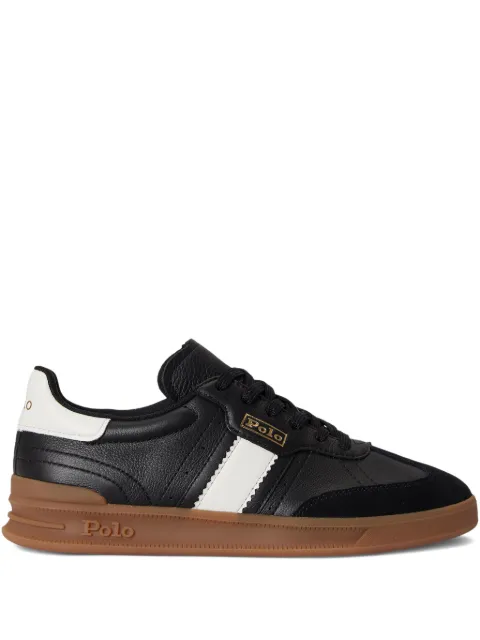 Polo Ralph Lauren Heritage Aera suede sneakers Black 804956688008