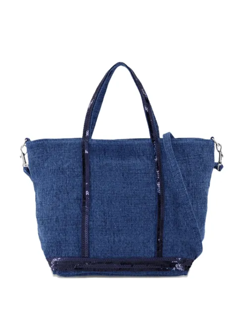 Vanessa Bruno small Cabas shoulder bag Blue 0PVE31V40435