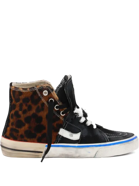 PAUL EASTERLIN Caly Star high-top sneakers Brown CS006BA