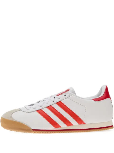 adidas K74 three-stripes leather sneakers White JH5460