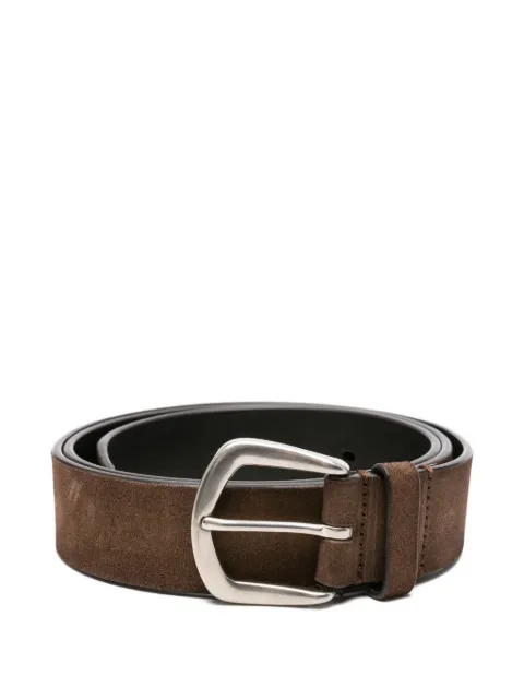 Officine Creative OC Strip 083 suede belt Brown OCFSTRI83LIGC3E236