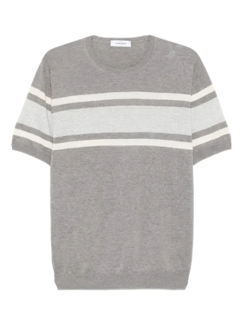 Gran Sasso stripe-detail T-shirt Grey 5716918622