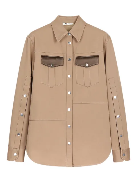 Ports 1961 flap-pockets shirt Neutrals PW325HLS10WWC046