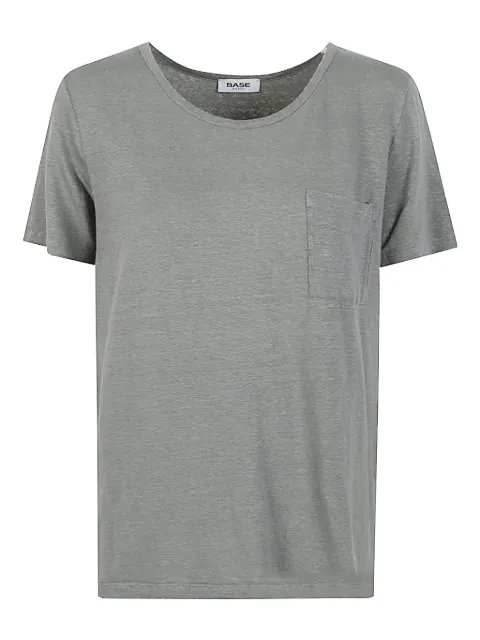 base patch-pocket T-shirt Green B1642475641