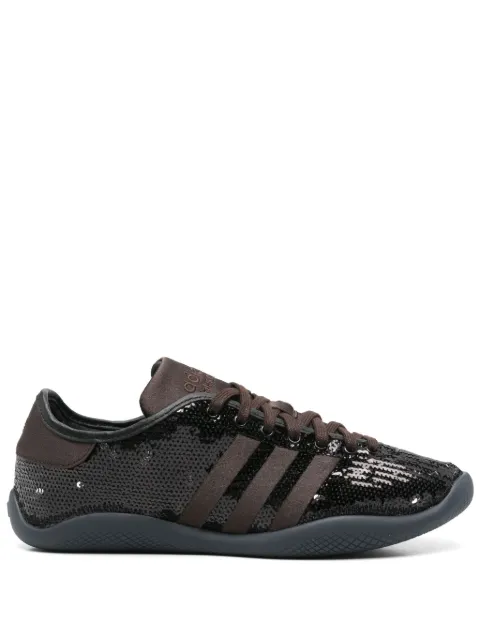 adidas sequin-embellished sneakers Brown JR0259