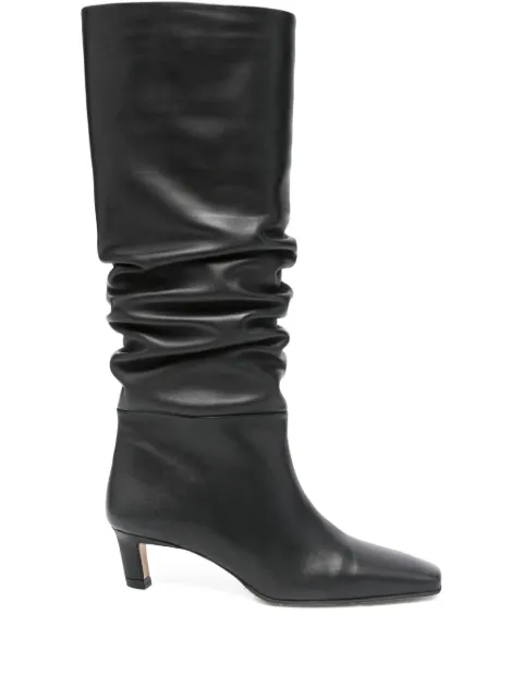 ALOHAS Kalila slouchy square-toe boots Black S100549
