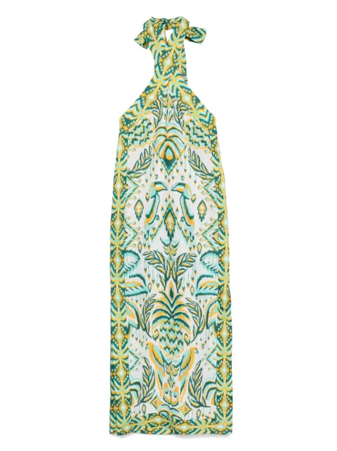 FARM Rio Tropical Tapestry maxi dress Green 335850