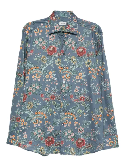 ETRO floral-print shirt Blue MRIB002599SA5L6