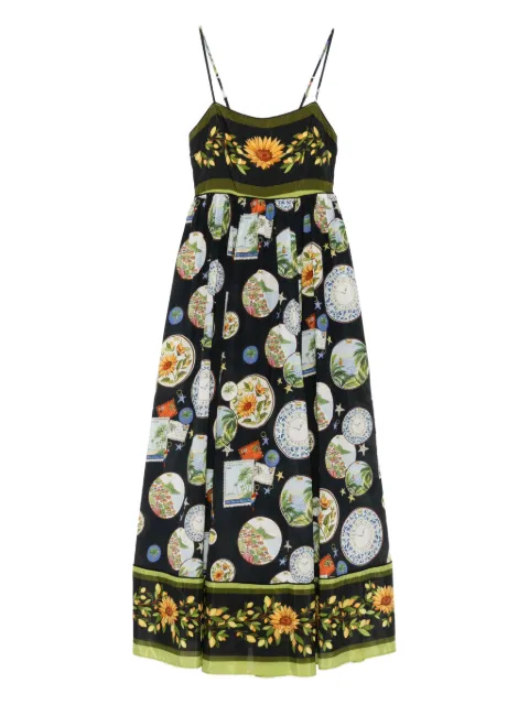 FARM Rio Trip Souvenir maxi dress Black 341969