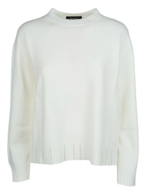 Fabiana Filippi bead-embellished sweater White MAD215F028L517