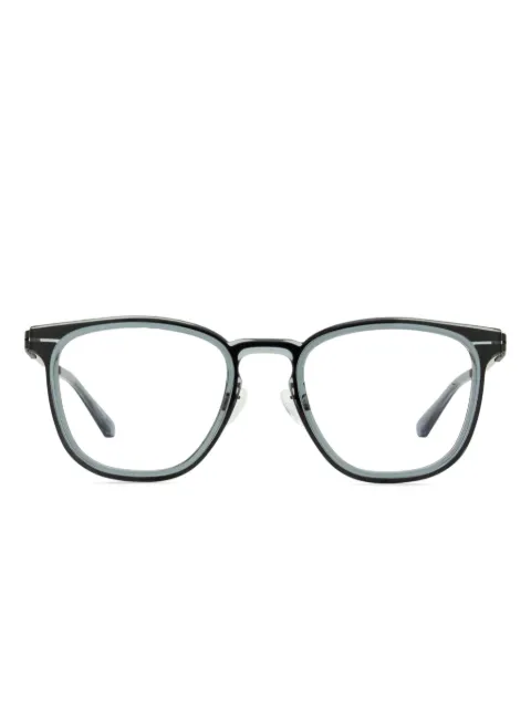 Shinola keyhole-bridge square-frame glasses Grey SH3700150050
