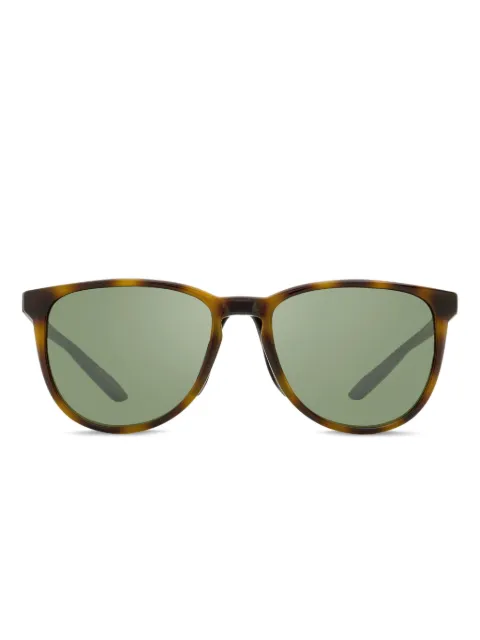 Nike oval-frame keyhole-bridge sunglasses Brown 462976E11