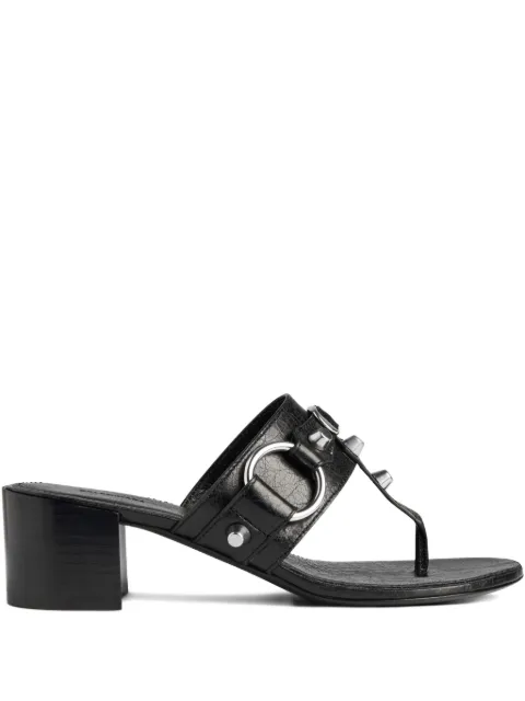 Balenciaga 50mm City sandals Black 828013WAD4Y