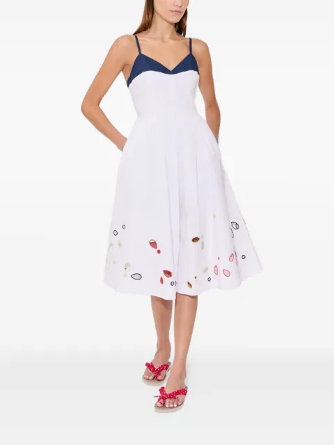 Rosie Assoulin The Undress broderie-anglaise poplin dress White C253D17WC258199