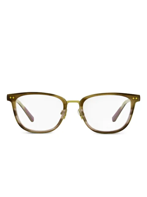Shinola rounded rectangle rivet glasses Green SH2700052219
