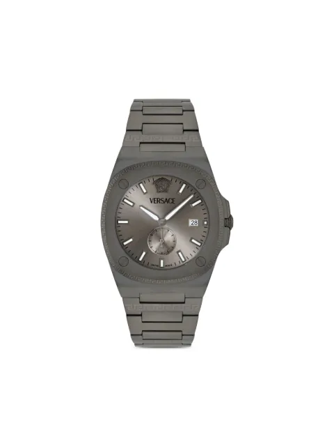 Versace Antares Greek Key 40mm Grey VE0V00625