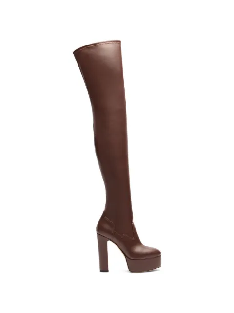 Casadei Patty Over The Knee boots Brown 1T084A1301LAABD