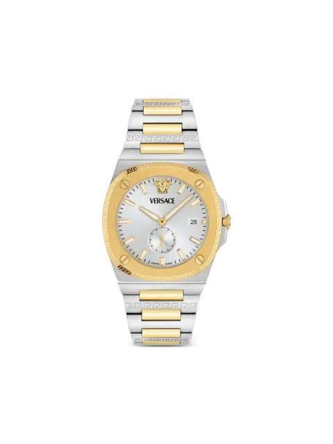 Versace Antares Greek Key 40mm Silver VE0V00325