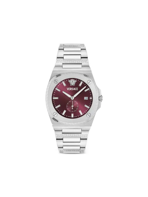 Versace Antares Greek Key 40mm Red VE0V00125