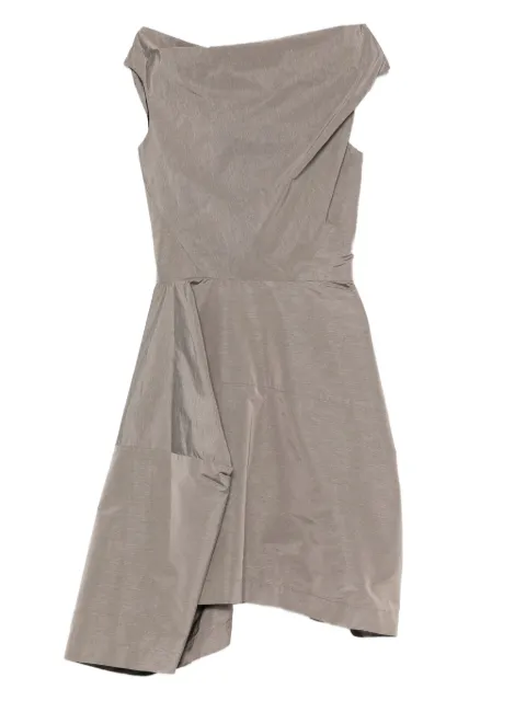 Vivienne Westwood Pre-Owned 2015 asymmetric draped dress Grey VW900EP