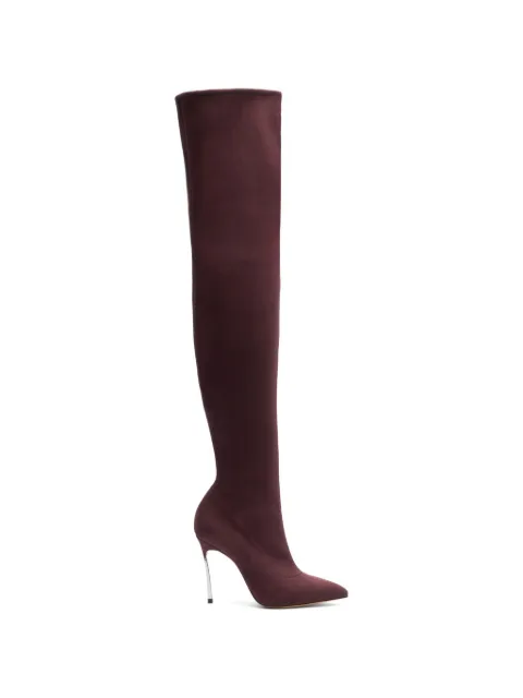 Casadei Blade over-the-knee boots Red 1T069Y100MC2149