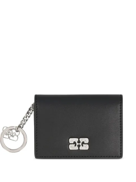GANNI Bou card holder Black A63955898