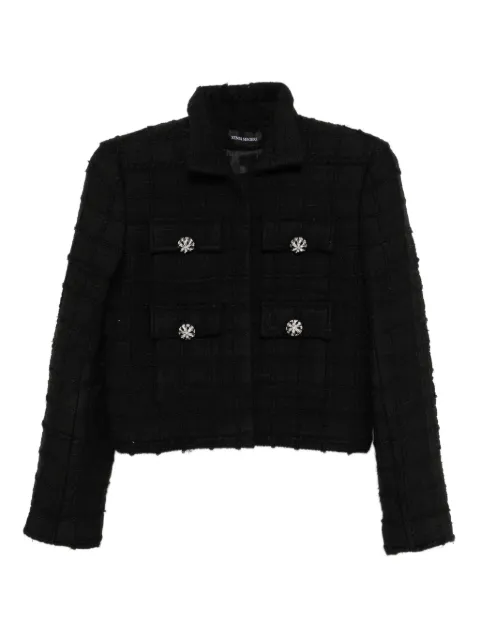 Xenia Magera tweed jacket Black 187JBLACKM