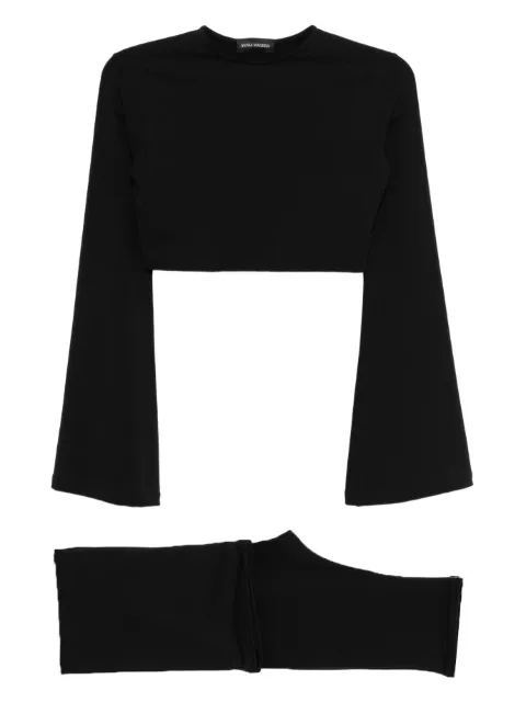 Xenia Magera jersey set Black 138JSBLACKXS