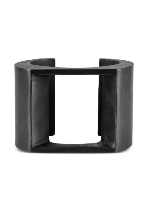 Parts of Four sterling silver Crescent Plane Gateway bracelet Black 7023