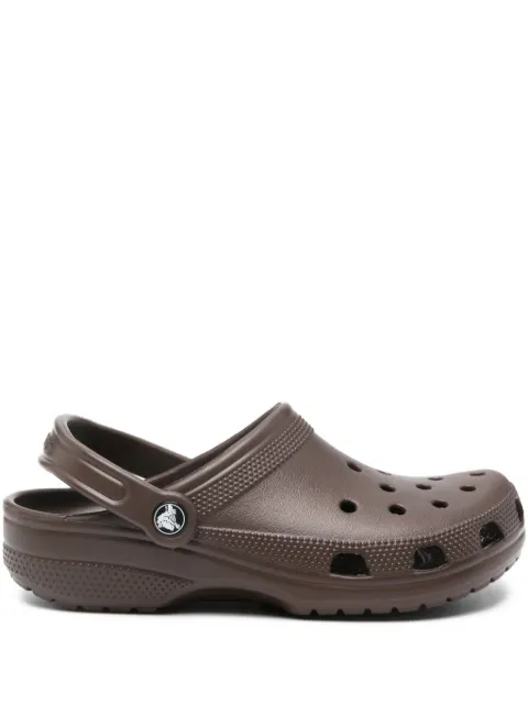 Crocs perforated heel-strap clogs Brown 10001