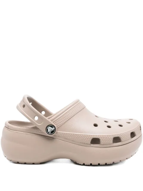 Crocs Classic platform clogs Brown 206750