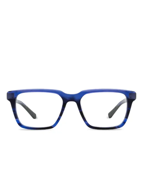 Shinola Flexon rectangular-frame glasses Blue SH1500054460
