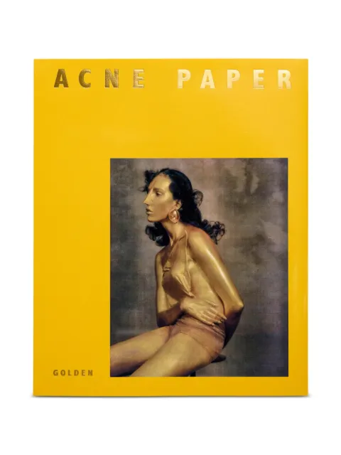 Acne Studios acne paper art book Yellow EN0122000