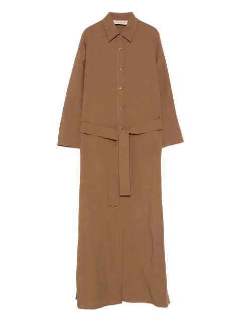 Blanca Vita belted shirt dress Brown AFLEA3792